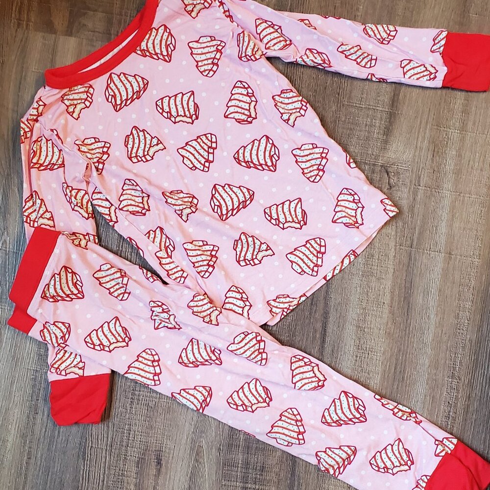 Apsen & Co Christmas Tree Cake Pjs - 3T